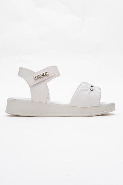 CCWAY AYAKKABI Children's Sandals 31-35 White