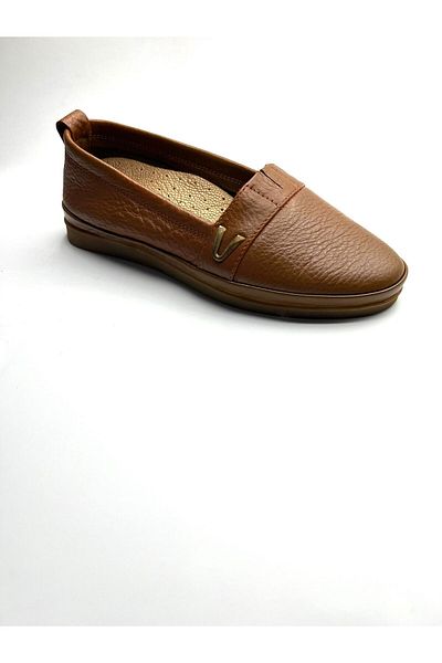 NEWGÜLTEKİN Genuine Leather Soft Comfortable Very Stylish Ballet Flat