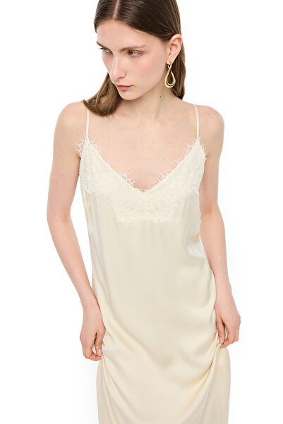 Perspective V-Neck Zipper Knee-Length Rayon Dress