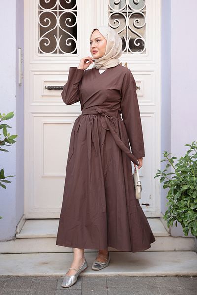 LOCCO Women's Bolera Label Double Suit Brown