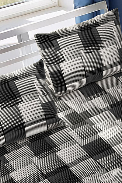 Lorien Elwin Patterned Fitted Sheet Set - Single/Double/Queen Size