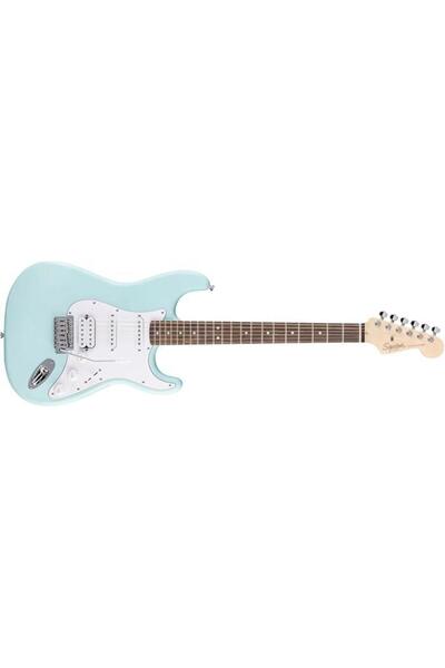 SQUIER Debut Stratocaster HSS Laurel Klavye Daphne Blue Elektro Gitar