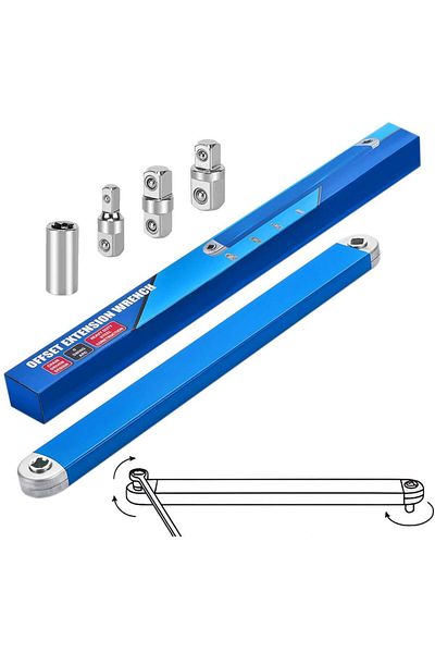 Titi 6360 Offset Socket Extension Wrench 355 mm