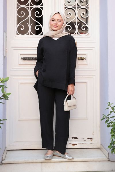 LOCCO Set dublu pentru femei negru