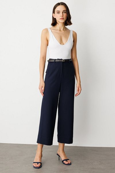 Ekol Wide Leg Trousers with Belt