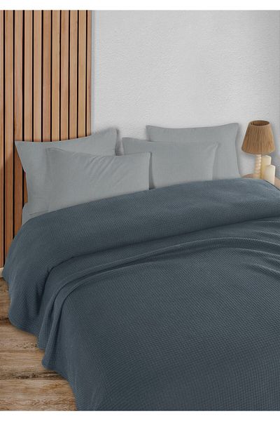 HomeBerry Adaline Indigo Single Pique Set 160 X 230 cm
