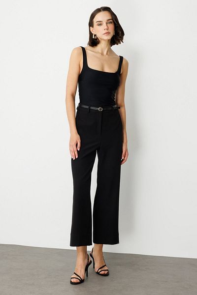 Ekol Wide Leg Trousers with Belt