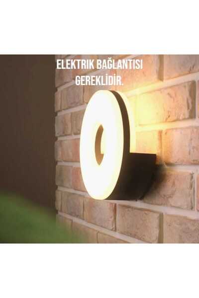 fullreyon Elektrikle Çalışır, 10 Watt, 3000 Kelvin Led Aplik, İç ve Dış Mekan...