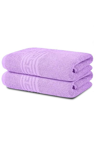 Modis Set 2 Bath Towels Premium Cotton, Modis, 50x90 cm, Lilac