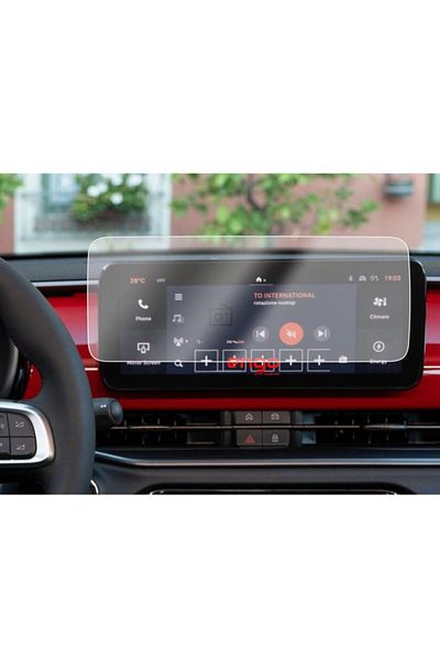 Engo Fiat 600 10 Inch Matte Screen Protector Multimedia Transparent