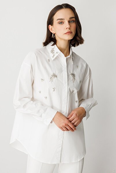 ON Stone Detailed Cotton Shirt