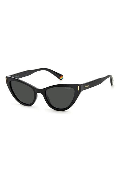 Polaroid Ochelari de soare Polaroid pentru femei PLD 6174/S 807/M9, Negru, Ochelari de soare Cat Eye, 52 mm