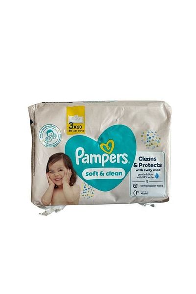 Prima Pampers Soft & Clean Pachet 3 180 foi