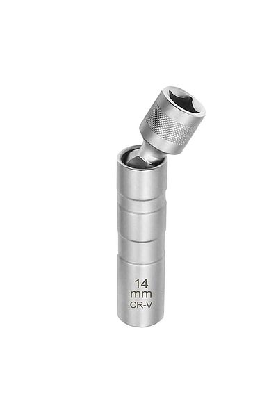 Titi 6361 Magnet Twelve Corner Articulated 3/8" Spark Plug Socket 14 mm