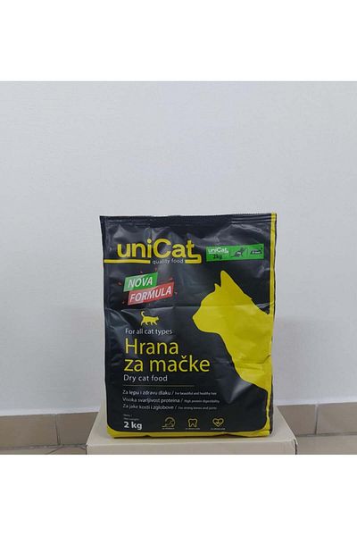 Gebi UniCat, 2 kg, Complete food for cats of all breeds, granular mix