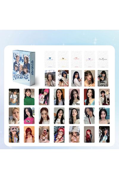Choice 55Pcs Kpop Girls Group GIDLE New Album Lomo Card Photocards Double Sided Printd Postcards Fans Co...