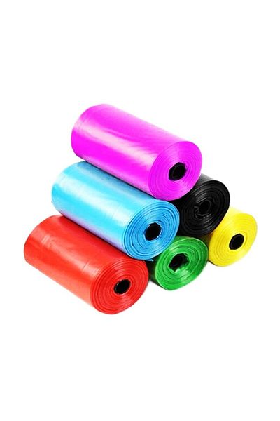 Ropet Set of 3 household bags for feces, 3 rolls x 15 bags, Hygienic bags for dogs and cats, Ropet