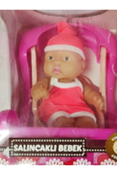 CEBECİ TİCARET Oyuncak Bebek Salıncaklı Sallanan Et Bebek Efe 18 Cm/Bay Her T...