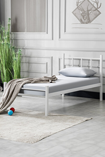 EVGER METAL KARYOLA, K90 BEYAZ 90X190