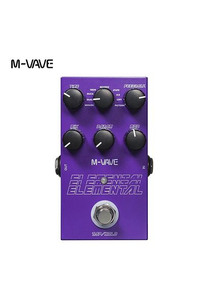 Choice ELEMENTAL M-VAVE Elemental Electric Guitar Effect Pedal Elemental Pedal Digital Delay Effect Support