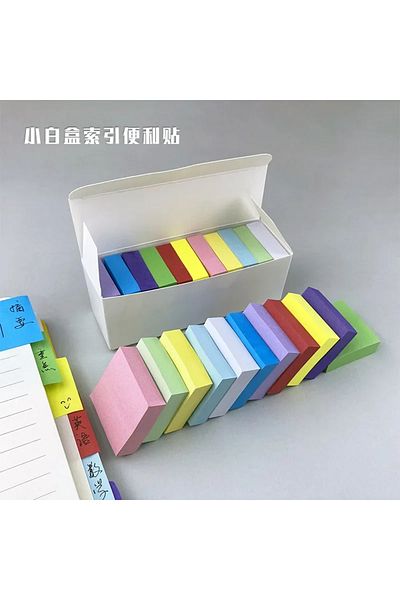 Choice 11colors Set 11 Pcs Fluorescent Color Sticky Note Posted It Note Pads Stickers Planner Sticker Notep