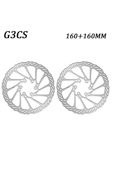 Choice SILVER-160-2PC 2PC AVID Disc Brake Rotor 160mm 180mm 203mm Hydraulic Brake Rotors Heat Dissipation R