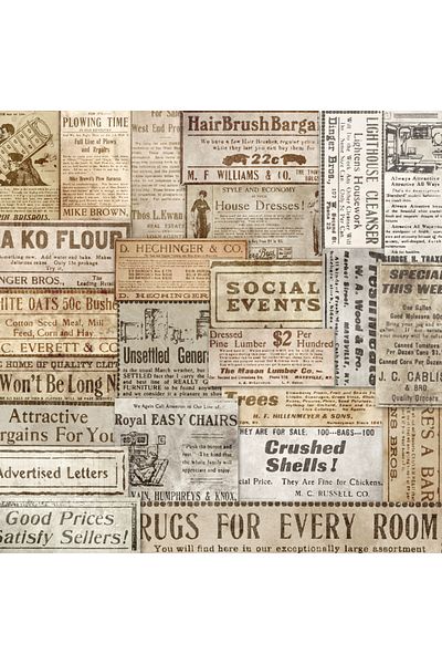 Choice 50PCS 50PCS Vintage Newspaper Title Stickers Aesthetic DIY Decoration Scrapbooking Junk Journal Coll