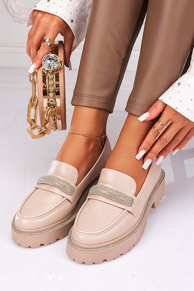 Lush Fashion Mocasini Dama din Piele Ecologica