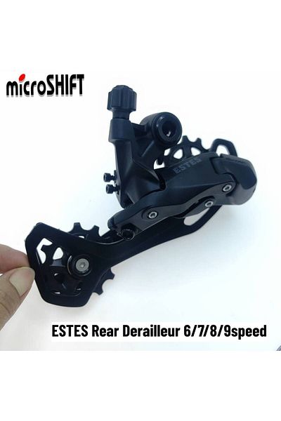 Choice RD M220L MicroSHIFT ESTES RD-M220L Bicycle Rear Derailleur 6/7/8/9 Speed 18/21/24/27 Speed Rear Dera