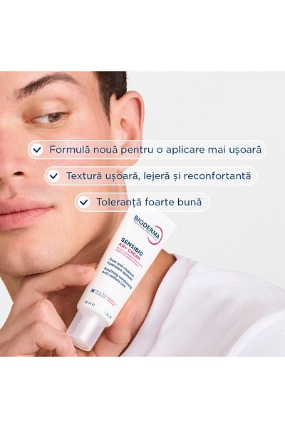 Bioderma Cremă de față calmantă Sensibio AR+, 40 ml