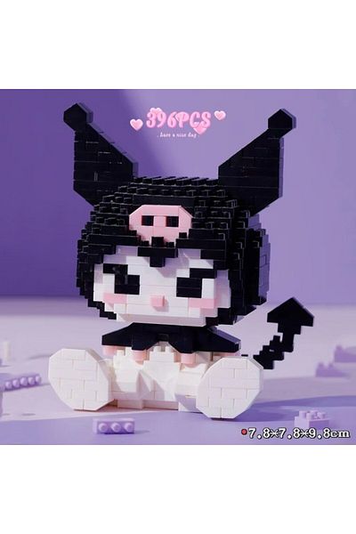 Choice Kt Cat 382pcs Keeppley Sanrio Anime Hello Kitty My Melody Cinnamoroll Pomompurin Kuromi Assembling