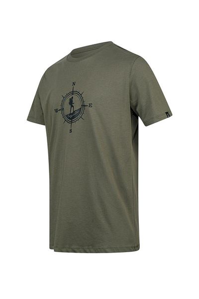 2AS Tricou pentru bărbați cu decolteu cu imprimeu Alex