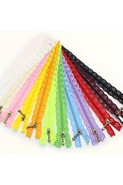 Choice26 15 سم، 10 قطع، لون عشوائي، 10 قطع، 15-30 سم، #نايلون، دانتيل مغلق من...