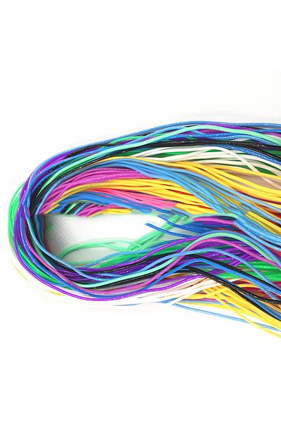Choice 20050780 200sticks 1m braided rope color and environmental protection PVC plastic hand-DIY braided r