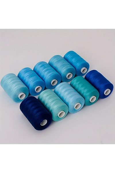 Choice F Color 402 Hand Sewing Thread 1000 Yards Sewing Machine Thread DIY Home Polyester Thread 10 Color .
