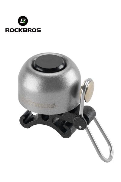 ROCKBROS 2024-1A-2 ROCKBROS Bicycle Bell Safety Warning Bike Bell Horn Handlebar Copper Alloy Non-slip Bicycl