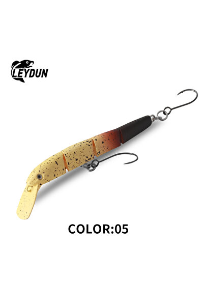 Choice طعم صيد Leydun HYDRAM-S 05، 70 مم، 4 غرام، غاطس، صغير، متذبذب، خطاف مف...