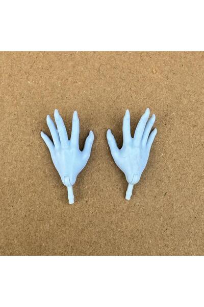 Choice مقاس واحد 27 1/6 دمية الوحش الأصلية أيدي وأذرع بديلة باللون الأبيض وال...