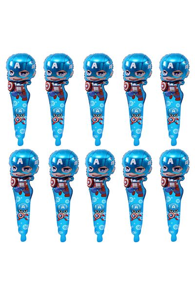 Miniso 10PCS Other 1 10/30/50 Birthday Parties Disney Captain America Spider Man Strawberry Bear Hello Kitt