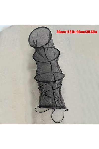 Choice 90CM fishing nets, large capacity to hold many fish, with ropes for easy loss, foldable for easy car