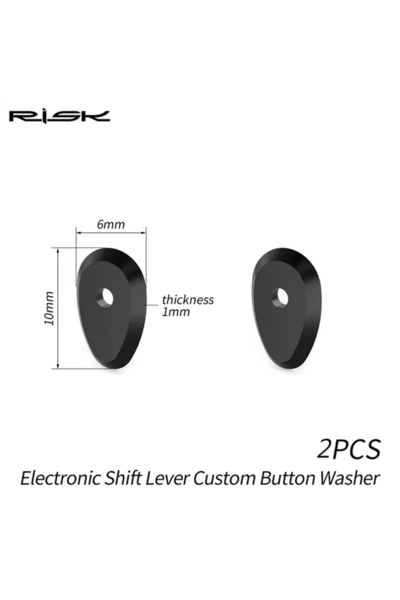 Choice RC315 2pcs RISK Road Bicycle Electronic Shift Lever Custom Button Wash...