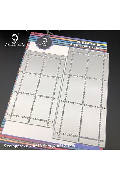 Choice postage stamp Alinacutle 2pc Postage Stamp Frame Metal Cutting Die Cut Scrapbooking Paper Craft Alb