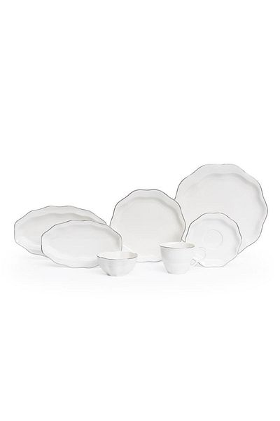 Maxx Doria Daily Platinum 26 Piece Breakfast Set for 6 People Pa2087