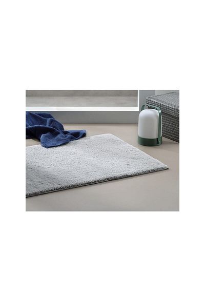 Kela Covoraș de baie Maja 100% poliester albastru îngheț 120.0x70.0x1.5cm