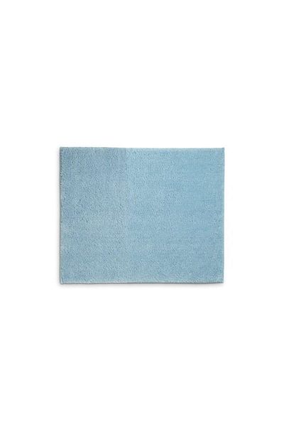 Kela Covoraș de baie Maja 100% poliester albastru îngheț 65.0x55.0x1.5cm