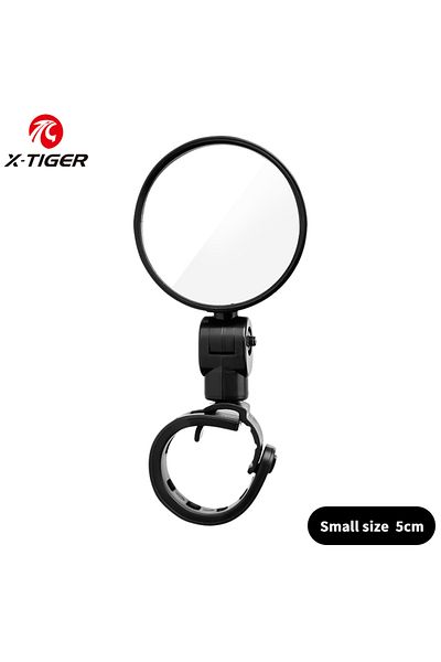 Choice N-HSJ-0101 X-TIGER Universal Bicycle Rearview Mirror Adjustable Rotate Wide-Angle Cycling Handlebar