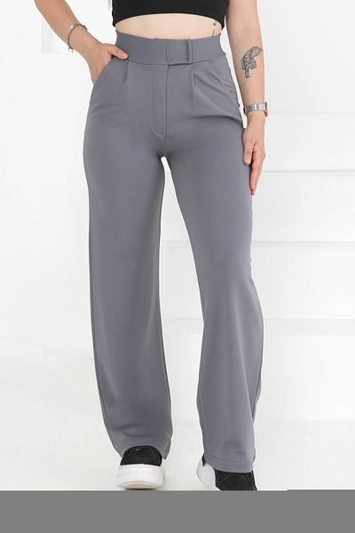 TOFİSA Velcro Sports Pants Gray - 27351