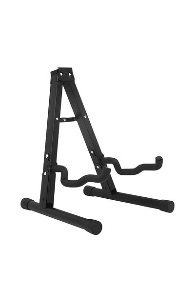 Choice Guitar stand Model A Guitar Stand Folding-Black Universal Holder Guitar Stand Leg Pad Protector Sili