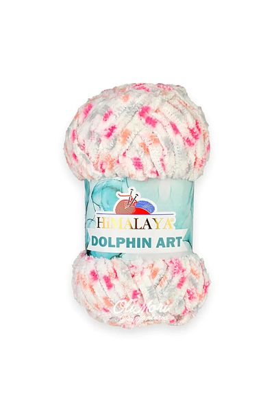 Himalaya Dolphin Art / 84203 / White |   Orange / Gray |   Cotton Candy / 3 Pack