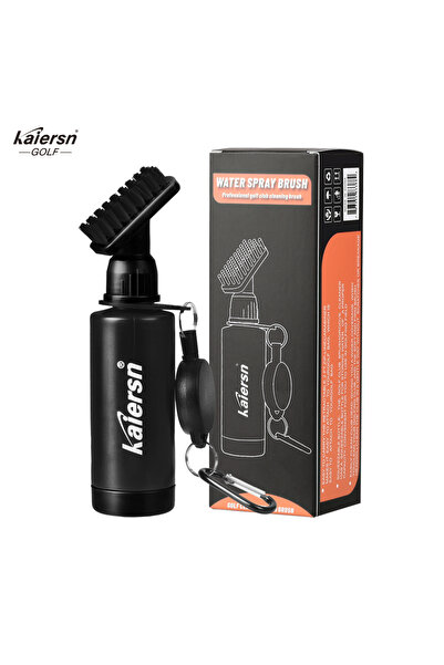 Choice فرشاة تنظيف مضارب الجولف عالية الجودة باللون الأسود [ترقية 2025]، قاذف...